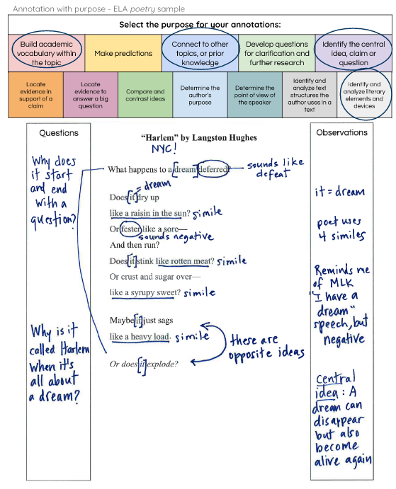 Annotation Guide For Students